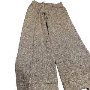 Wool dress pants w wide leg lined size 6